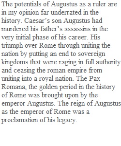 Augustus Dq_History Week 5